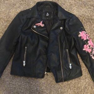 Kids leather jacket
